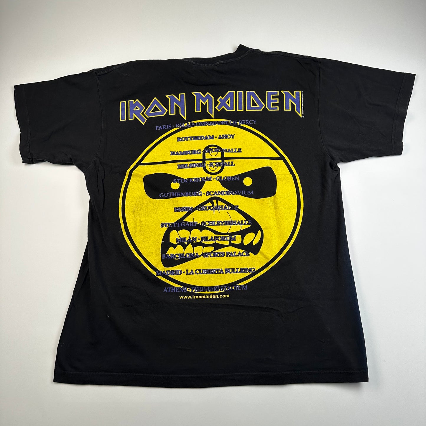 Vintage 90s Iron Maiden Shirt Large