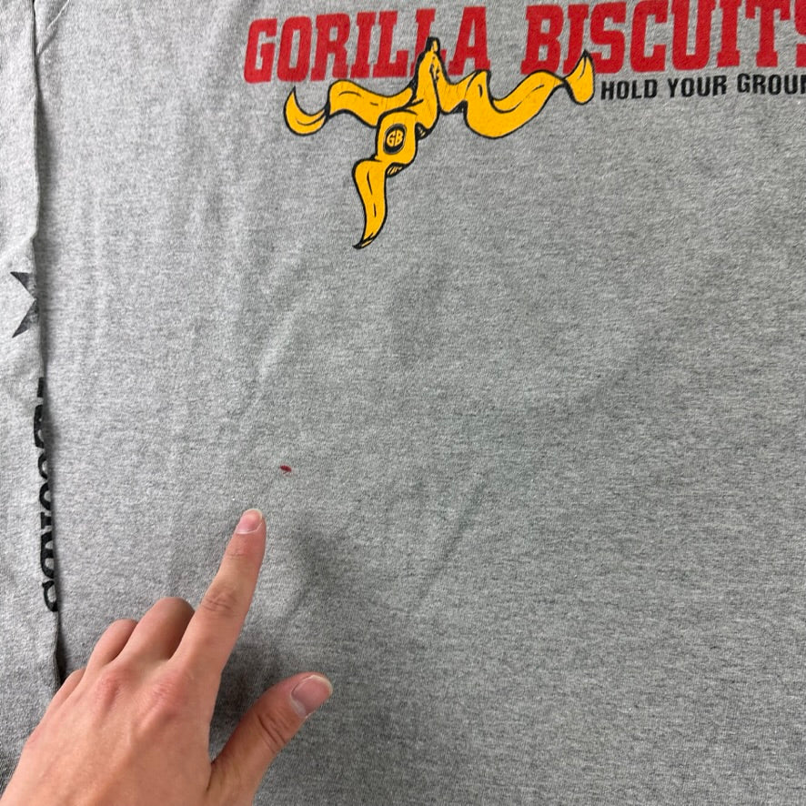 Gorilla Biscuits Long Sleeve Shirt XL Hold Your Ground