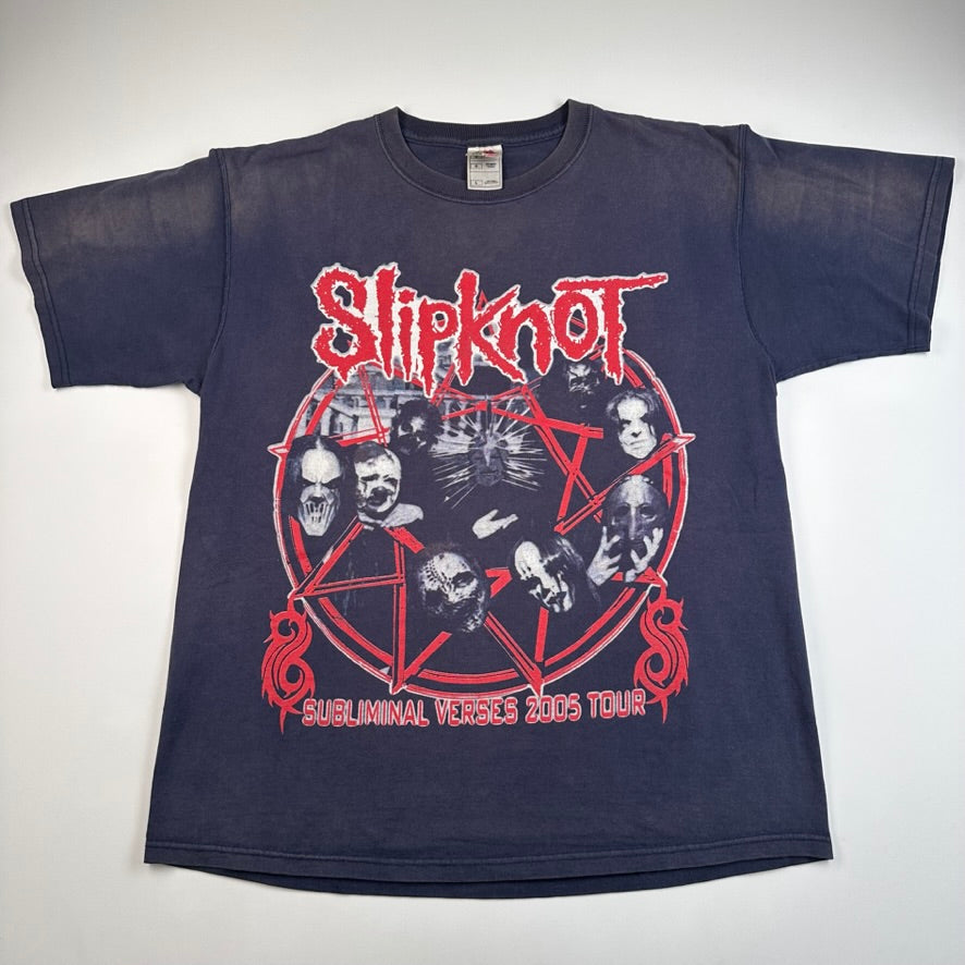 Vintage 2005 Slipknot Shirt Large Subliminal Verses