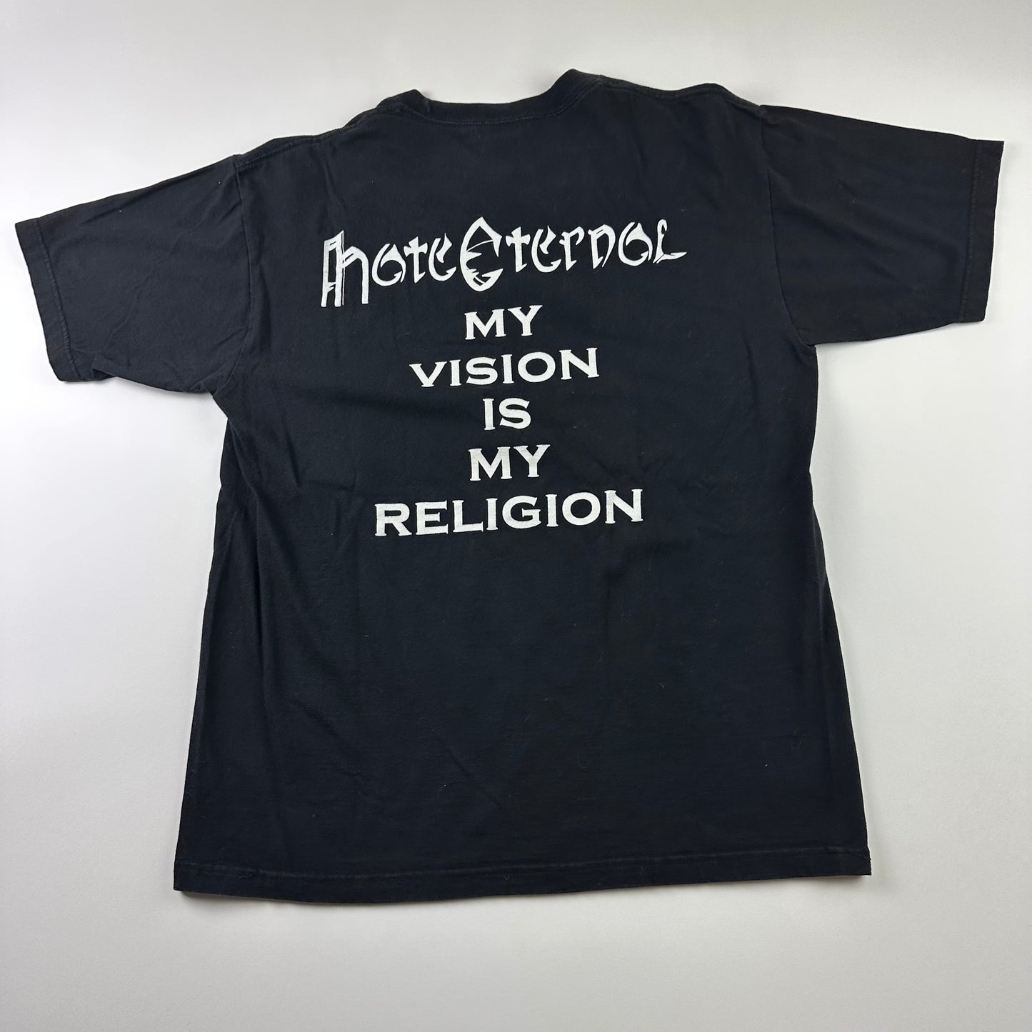 Vintage 90s Hate Eternal Shirt Large My Vision Is My Religion