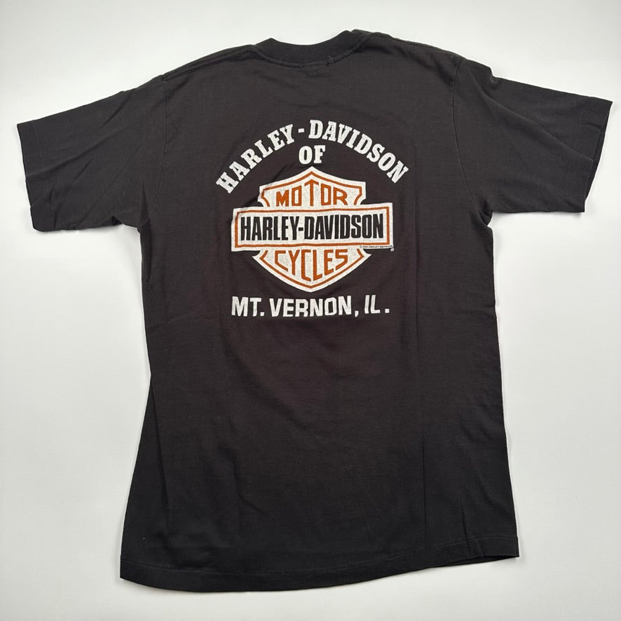 Vintage 1982 Harley Davidson Shirt XL Rules