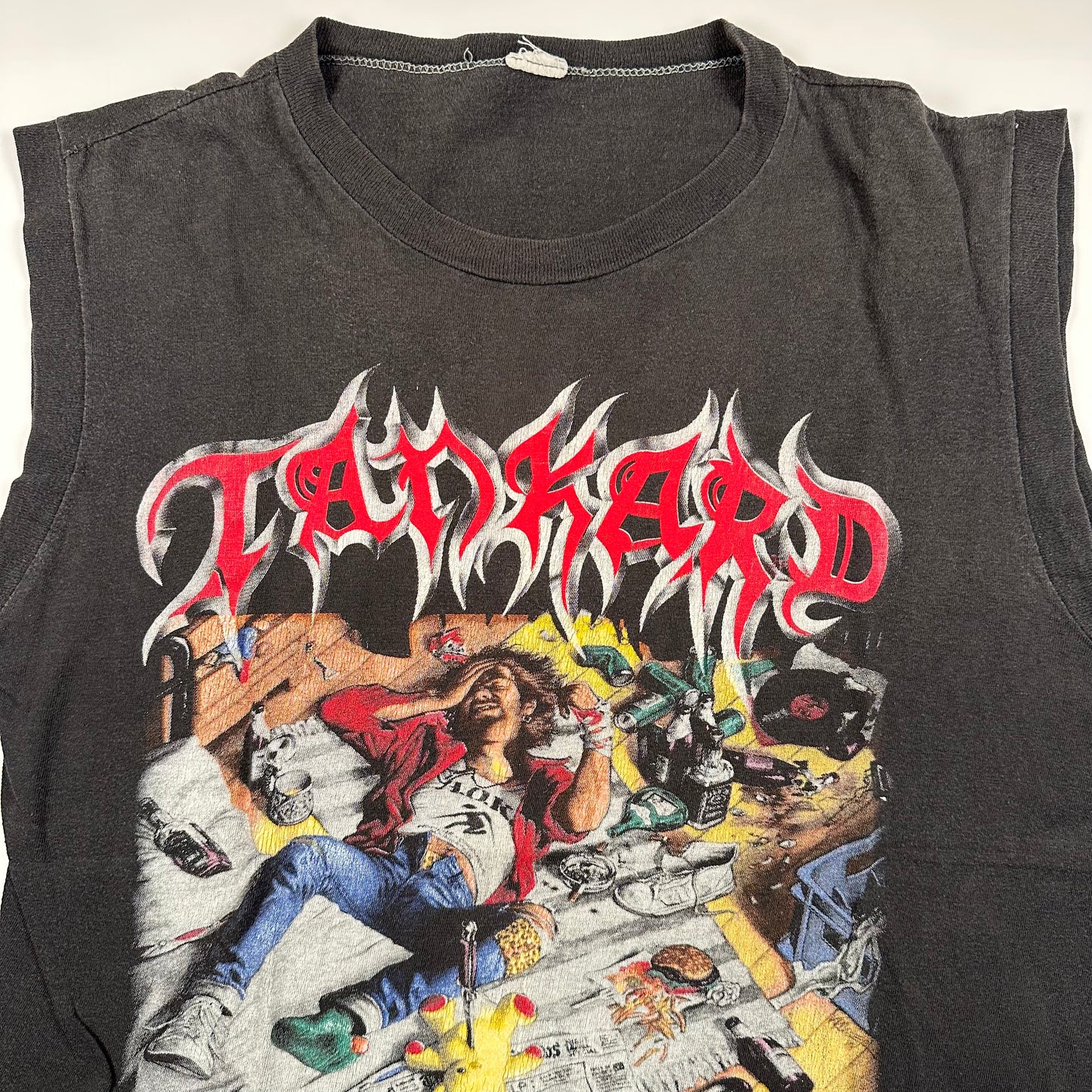 Vintage 90s Tankard Sleeveless Shirt Large