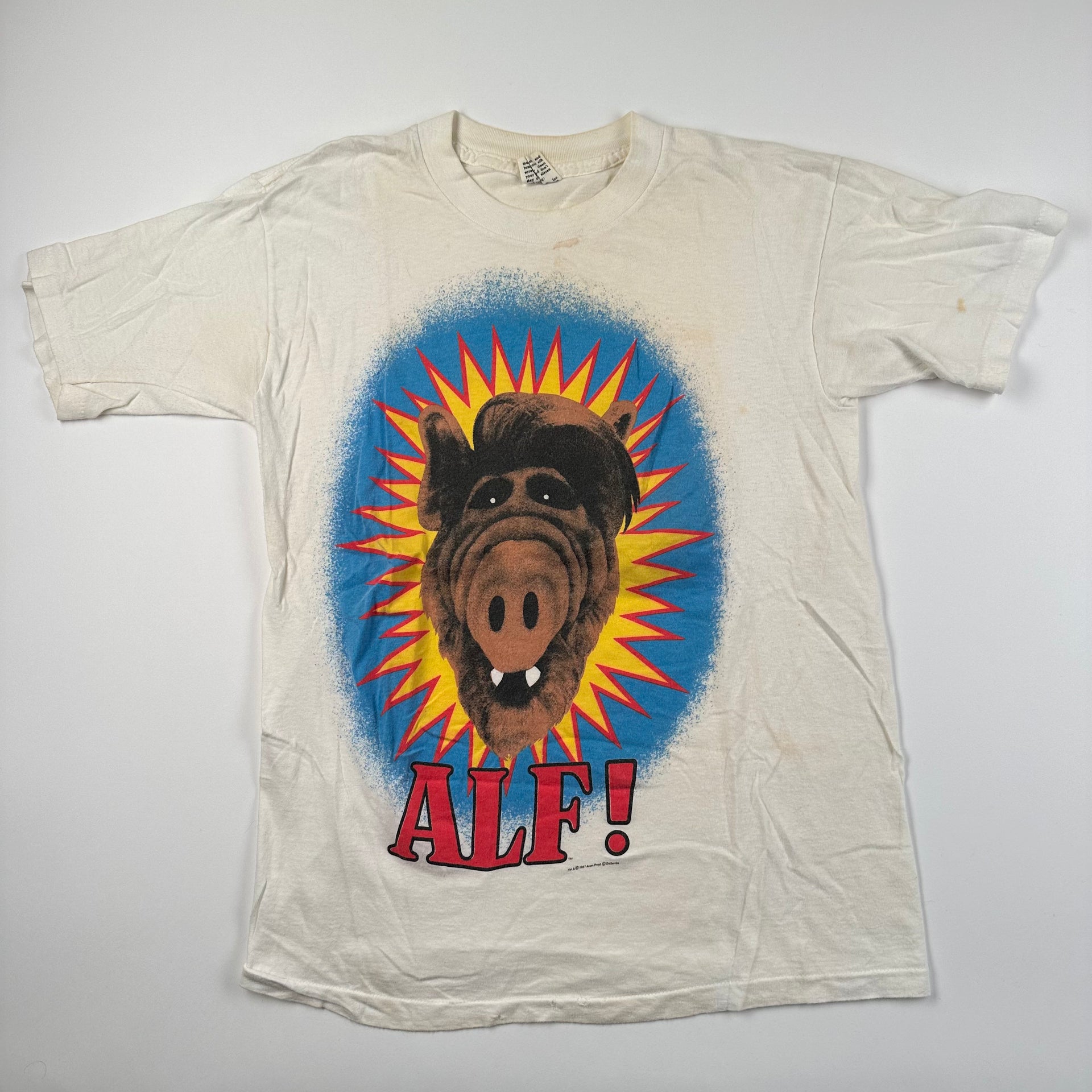 キッズ古着 vintage ALF NO PROBLEM Tシャツ 1987年製 キッズ古着 vintage ALF NO PROBLEM Tシャツ 1987年製