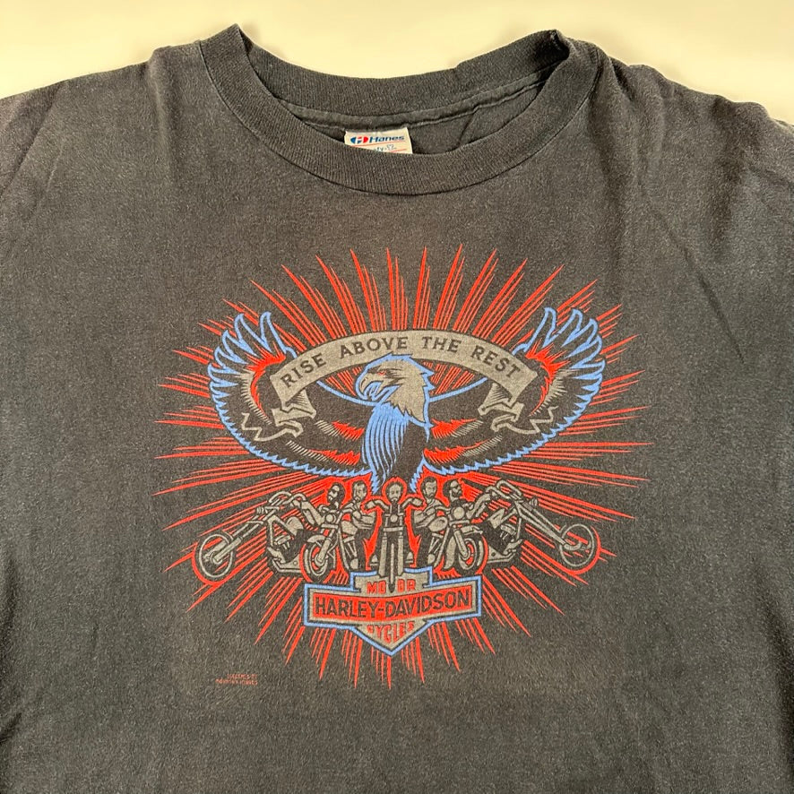 Vintage Rare Harley-Davidson newest Thrashed Tee