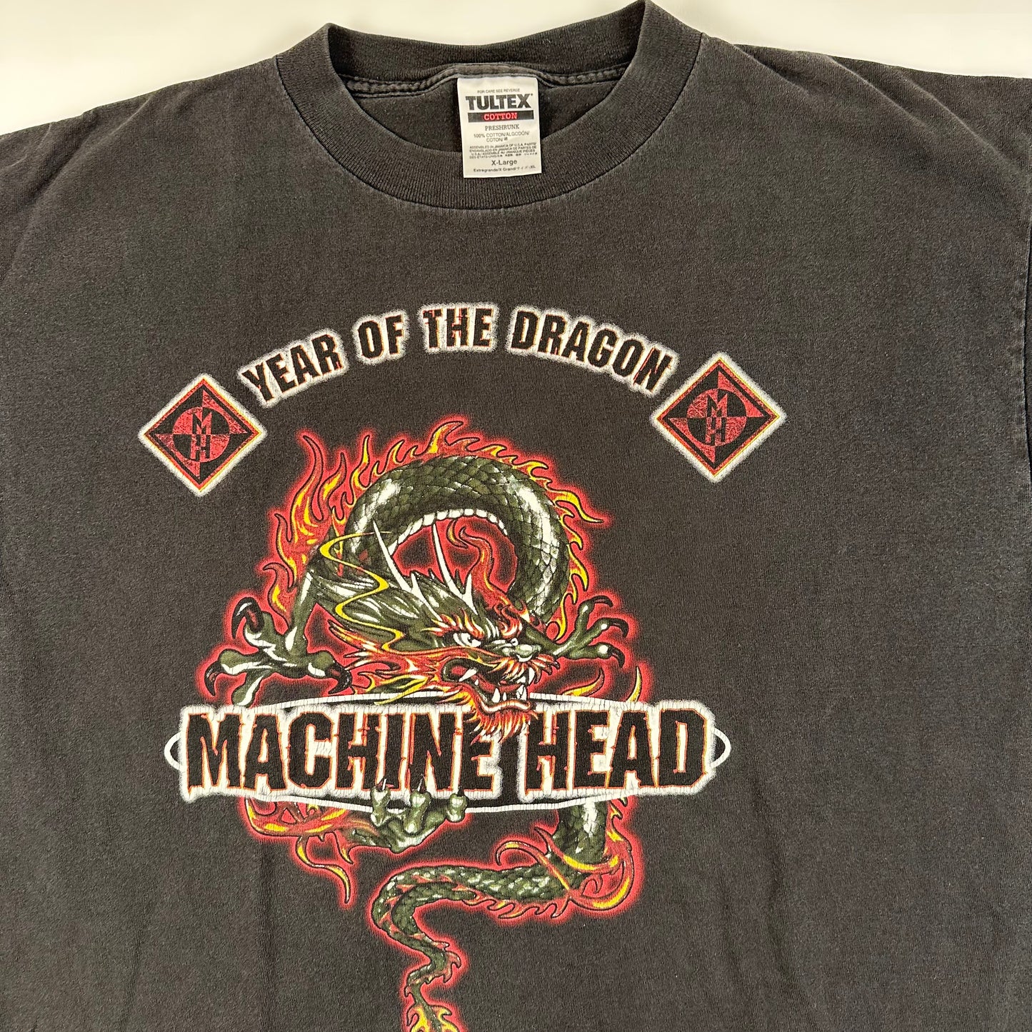 Vintage 2000 Machine Head Shirt XL Year Of The Dragon