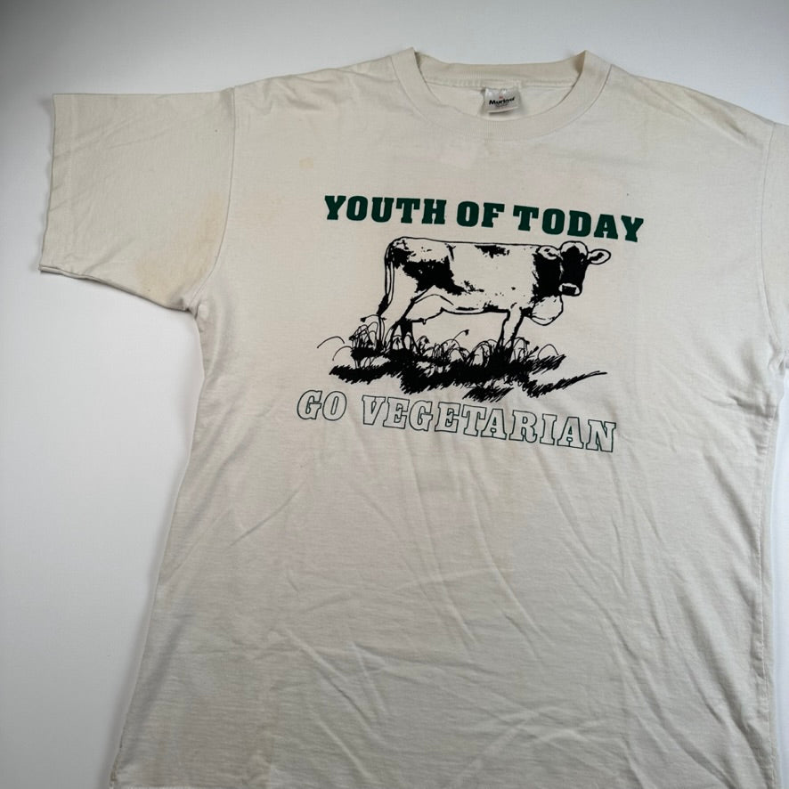 Vintage 90s Youth Of Today Shirt XL Go Vegetarian