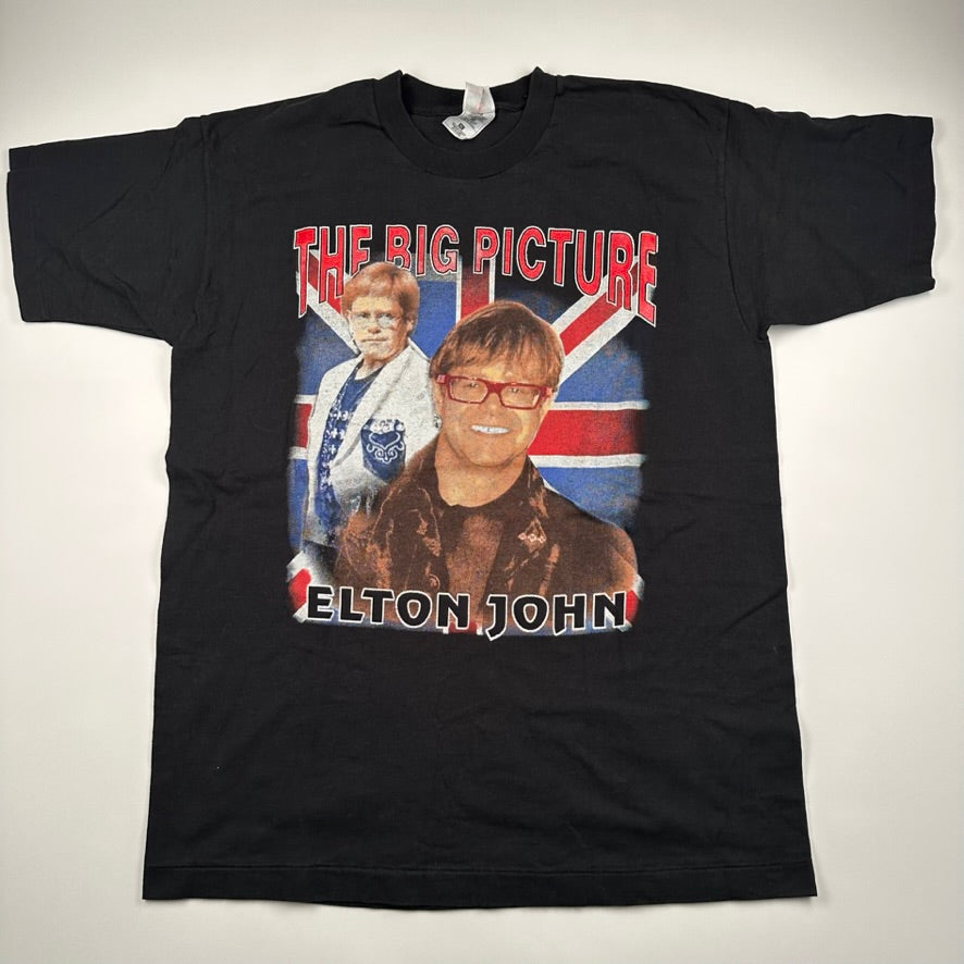 Vintage 1997 Elton John Shirt XL The Big Picture