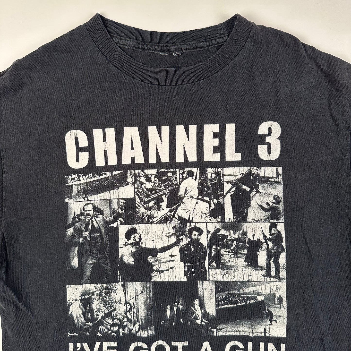 Vintage 2000s Channel 3 Shirt Large I've Got A Gun