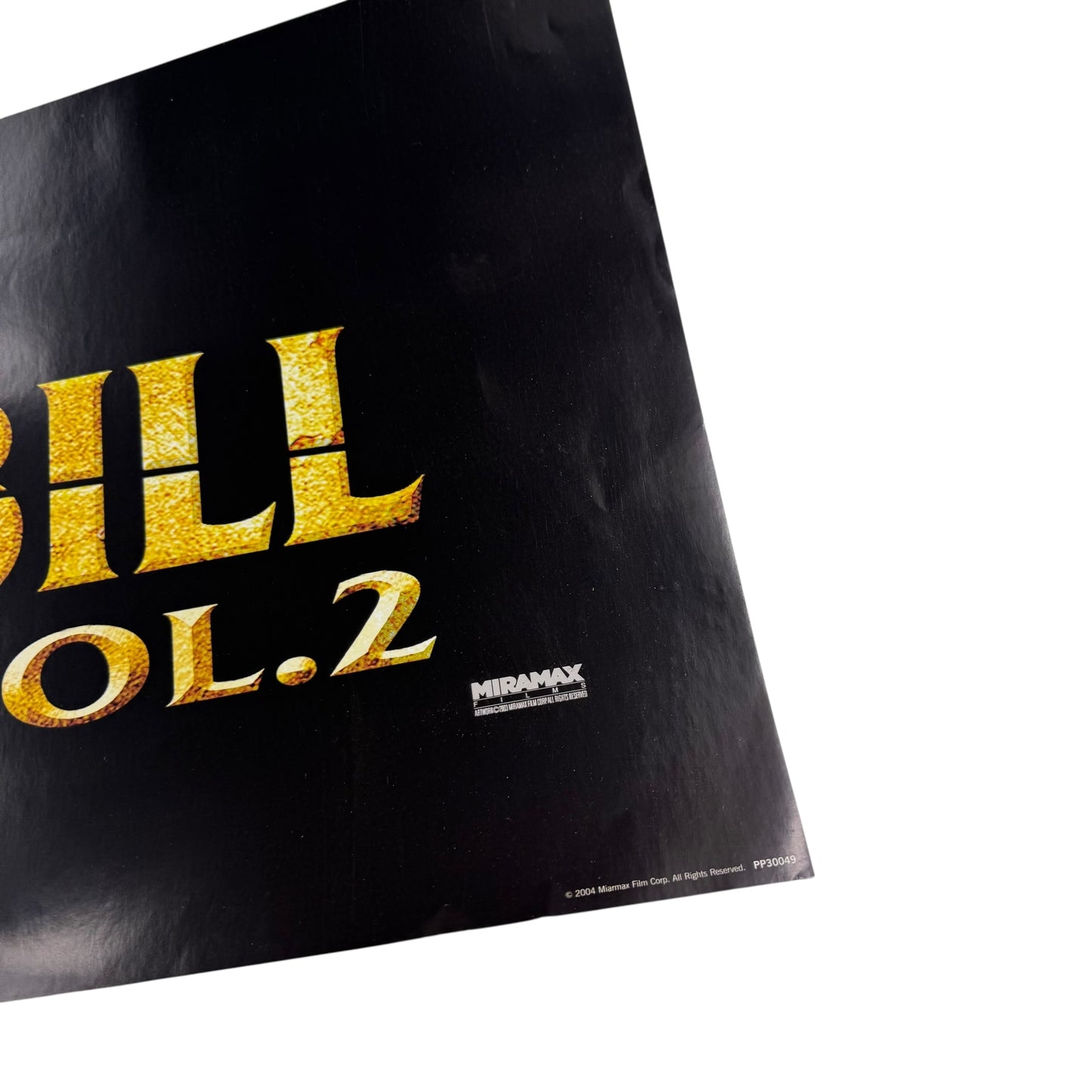 Vintage 2003 Kill Bill Poster Vol 2