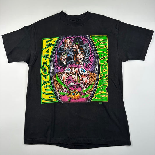 Vintage 90s Ramones Shirt Large Acid Eater