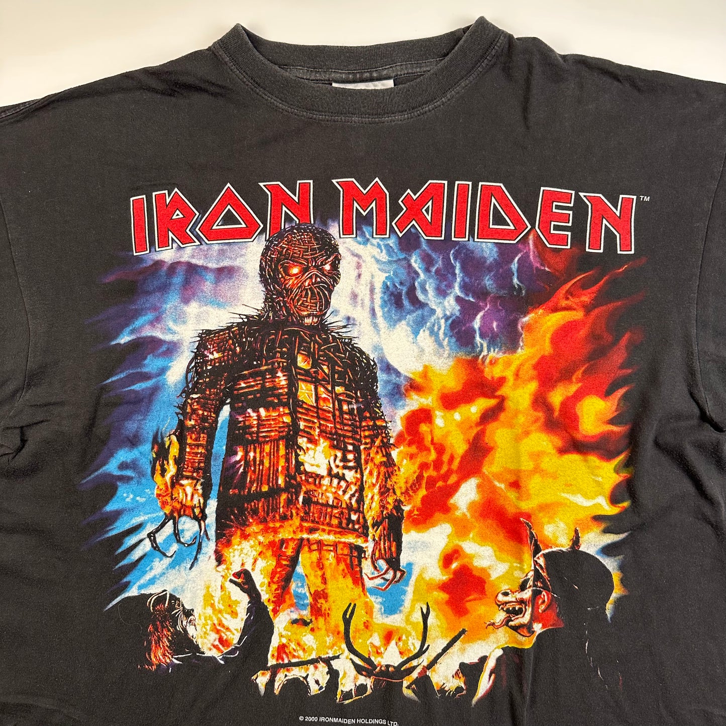 Vintage 2000 Iron Maiden Shirt XL Brave New World