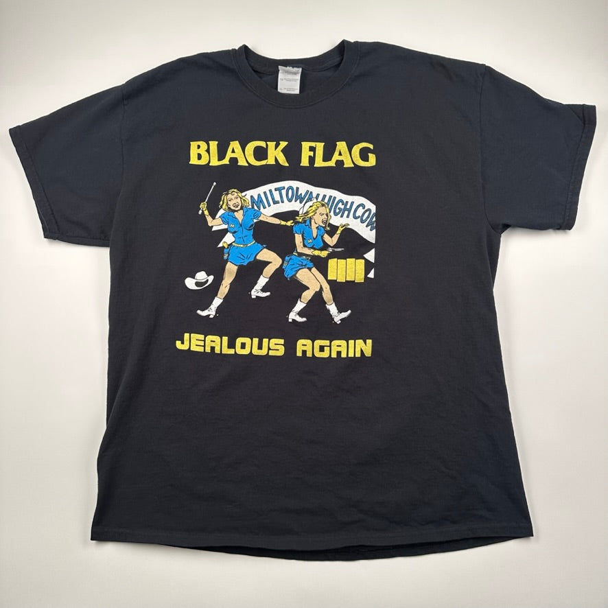 Black Flag Shirt XL Jealous Again