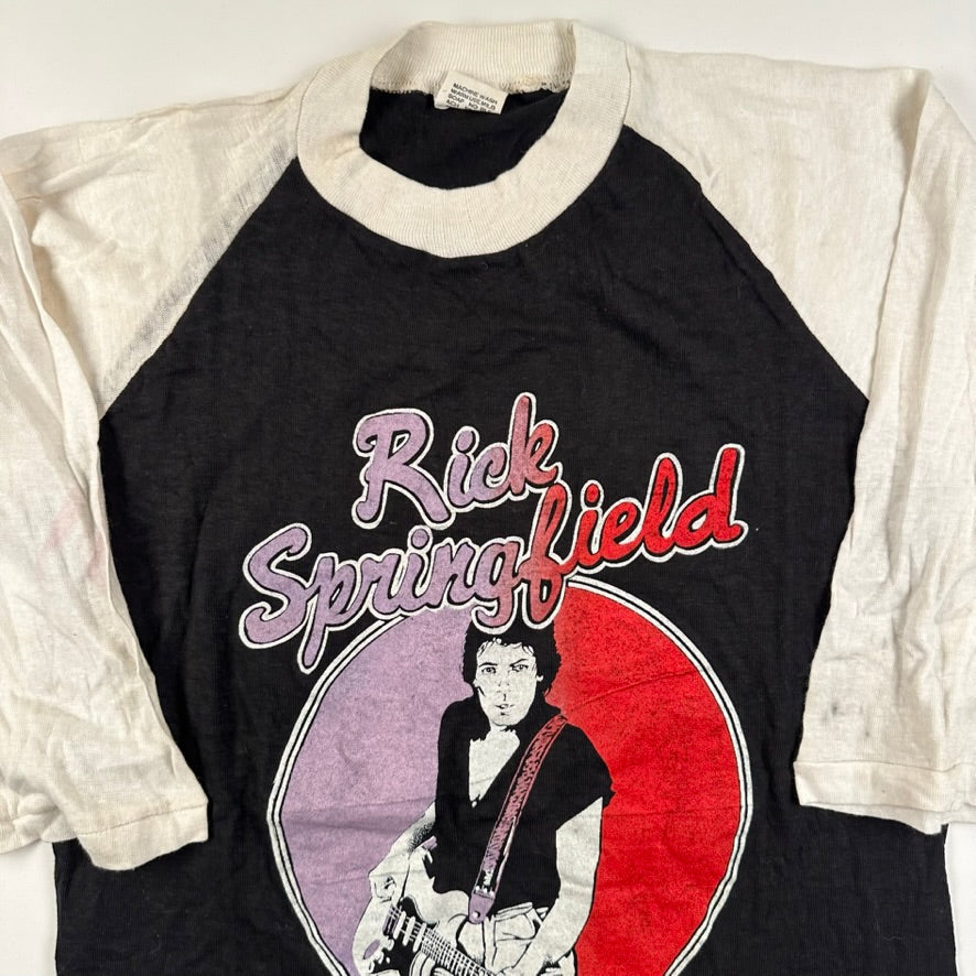 Vintage 80s Rick Springfield Shirt Small General Hospital Fanatic