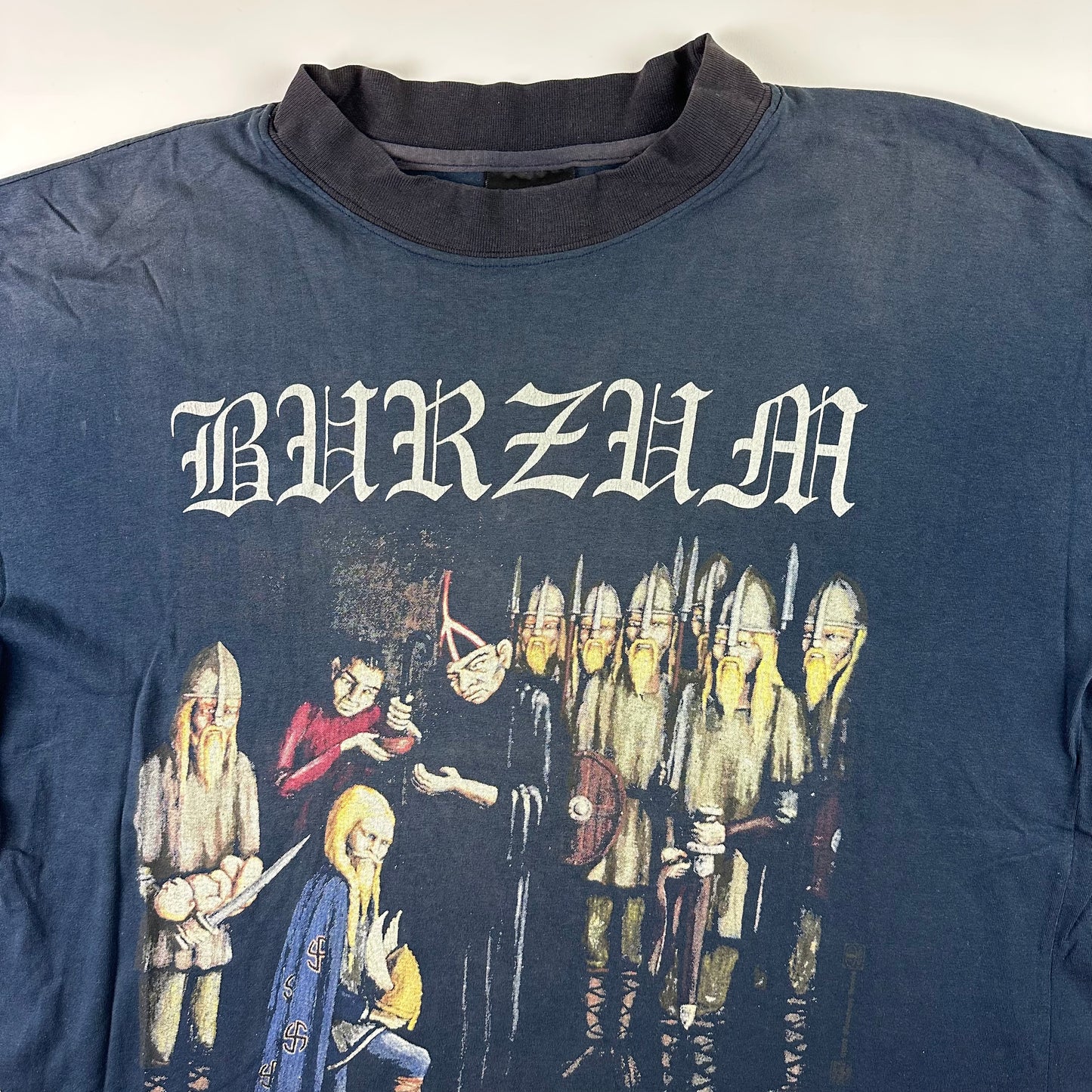 Vintage 1997 Burzum Shirt XL Dauði Baldrs