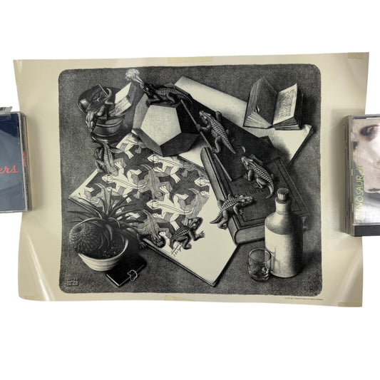 Vintage 90s M.C. Escher Poster