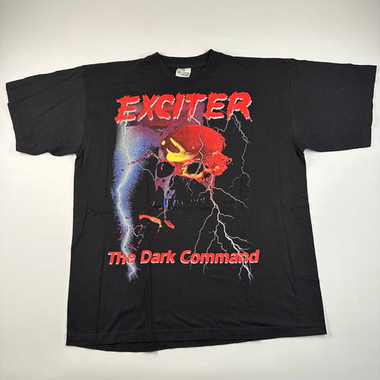 Vintage 90s Exciter Shirt XL The Dark Command