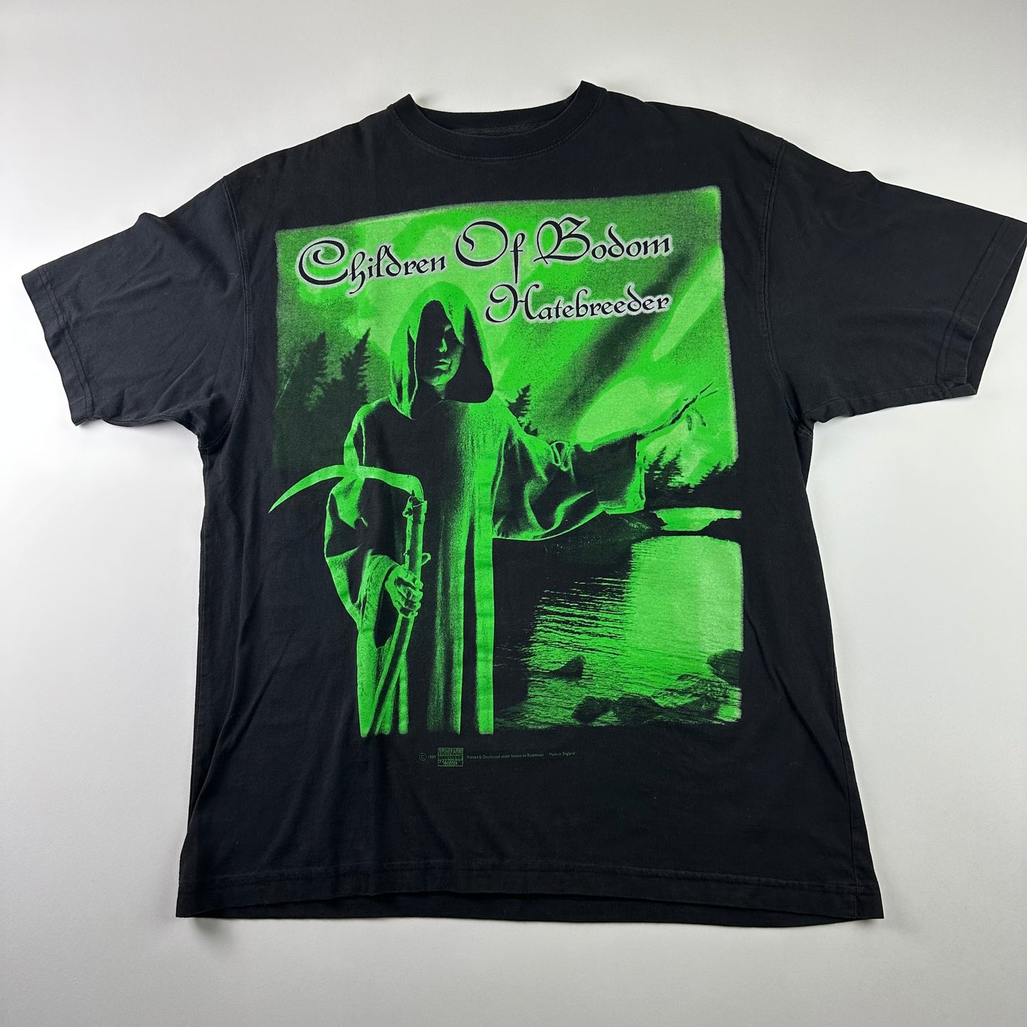 Vintage 1999 Children Of Bodom Shirt XL Hatebreeder