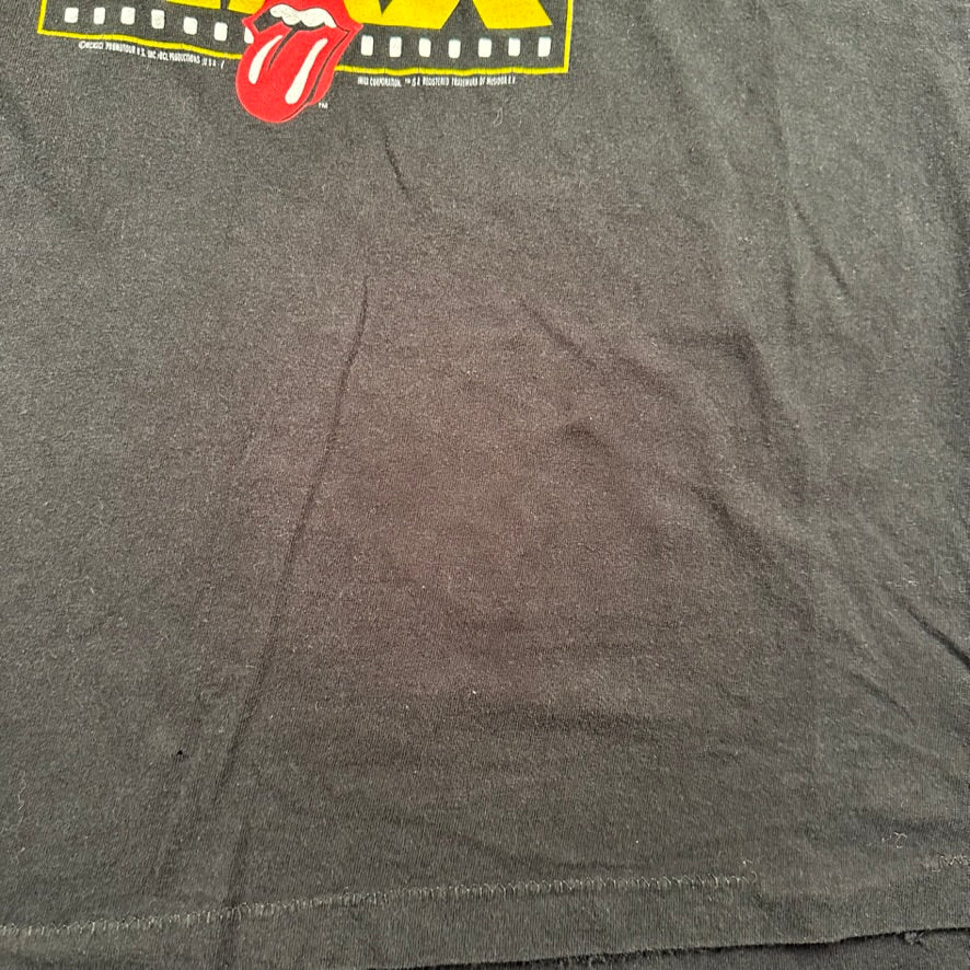 Vintage 1991 Rolling Stones Shirt XL At The Max Larger Than Live