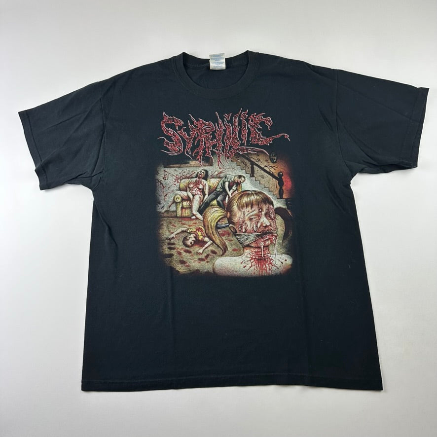 Syphilic Shirt Large Symphony Of Slit Throats