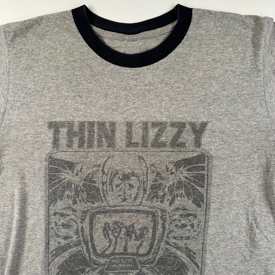 Vintage 2000s Thin Lizzy Ringer Shirt Medium