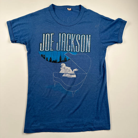 Vintage 1982 Joe Jackson Shirt Medium Night And Day Canadian Tour