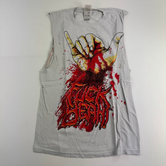 2000s Fuck Yeah! Sleeveless Shirt Small