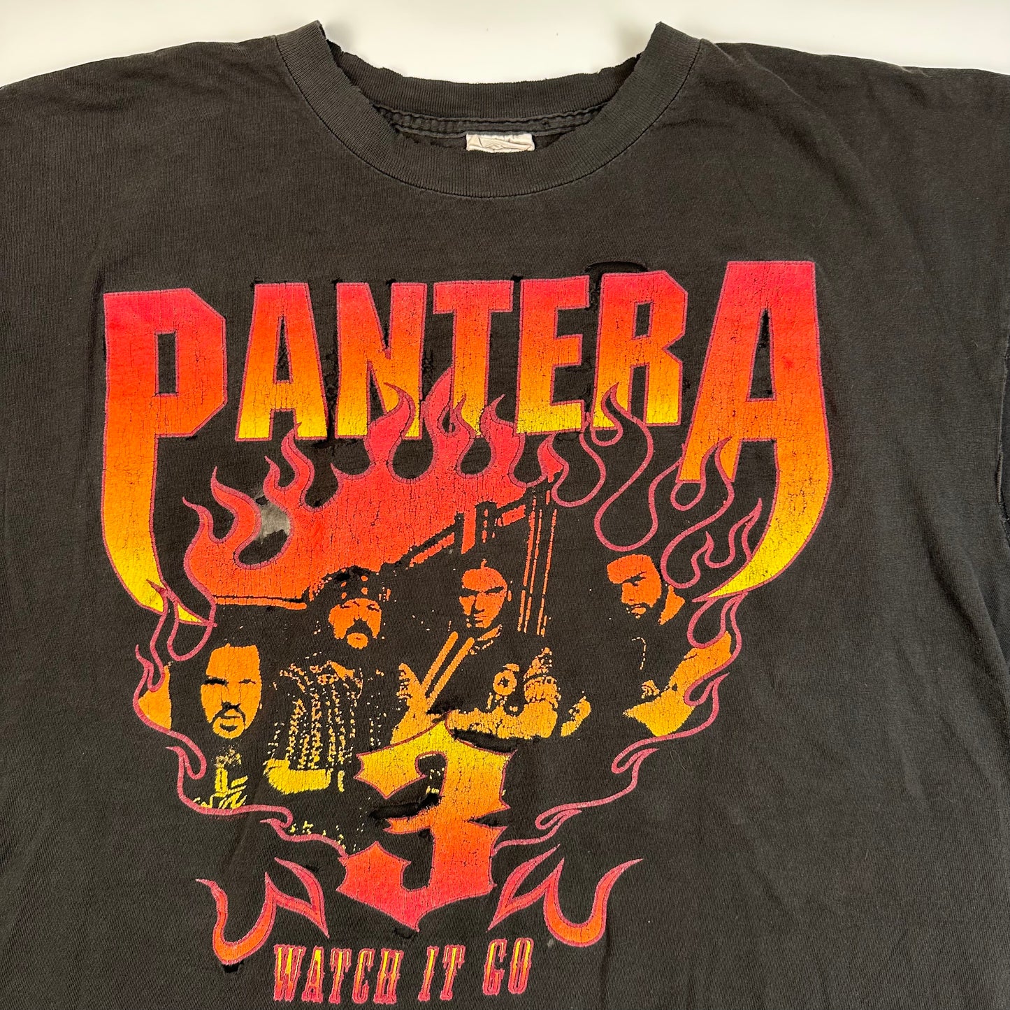 Vintage 90s Pantera Sleeveless Shirt XL Watch It Go