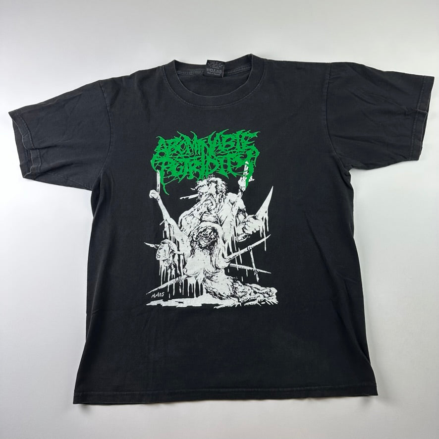 Vintage 2000s Abominable Putridity Shirt Large