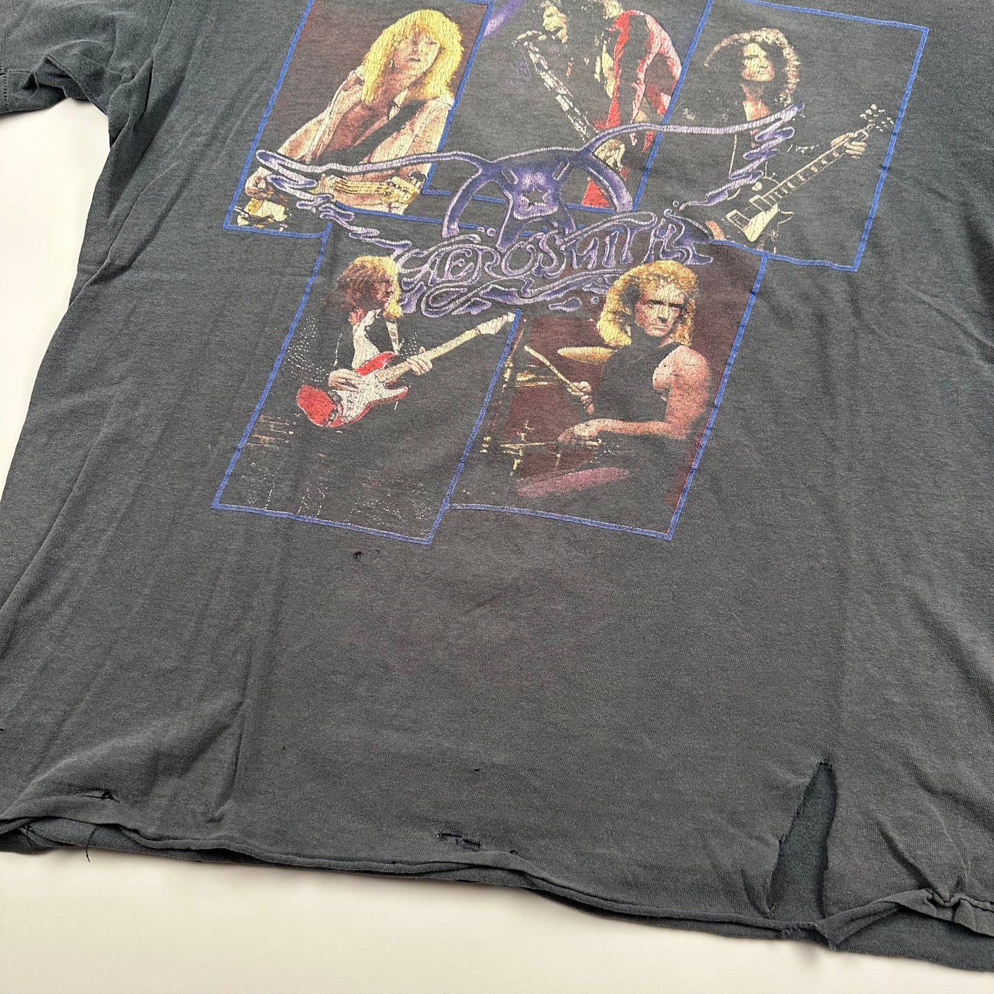 Vintage 1990 Aerosmith Shirt Large Pump