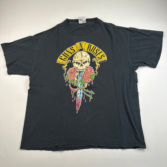 Vintage 1991 Guns N Roses Shirt XL Here Today Gone To Hell