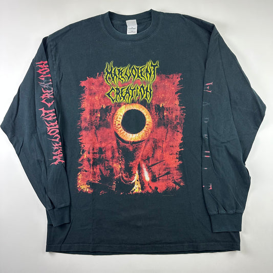 Vintage 2005 Malevolent Creation Long Sleeve Shirt XL Warkult