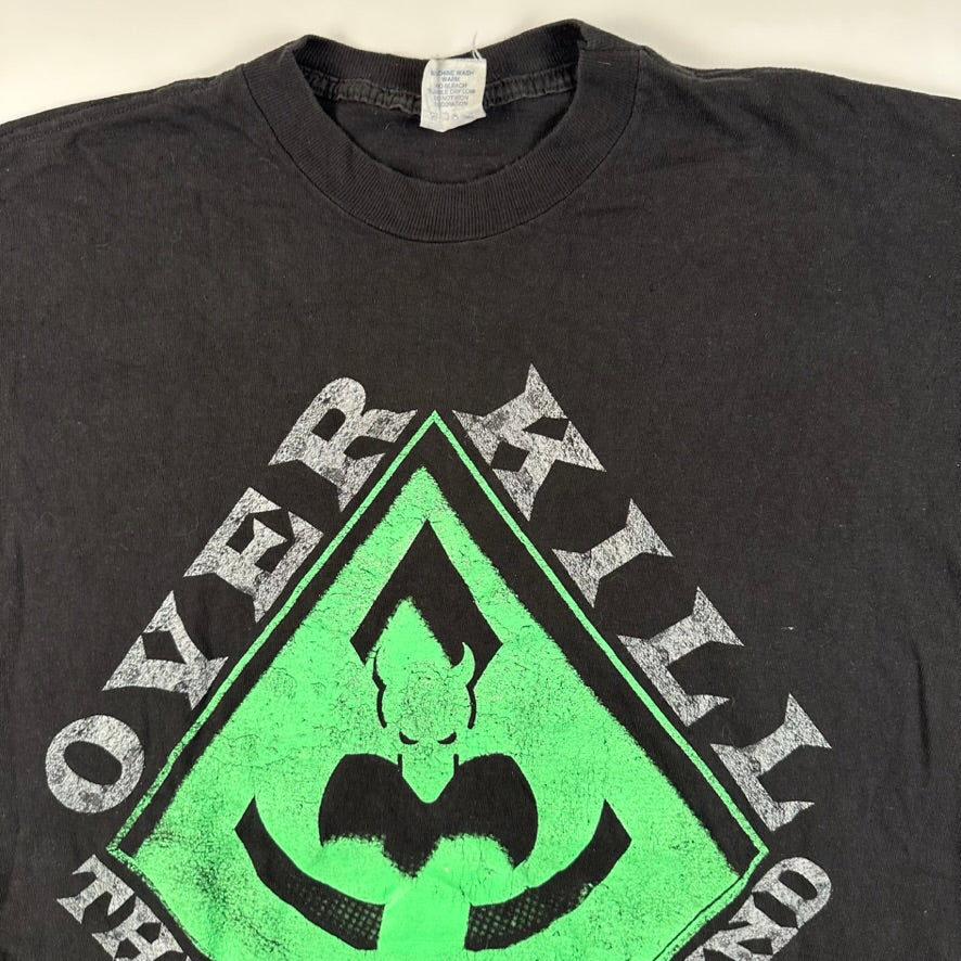 Vintage 90s Overkill Shirt XL The Killing Kind