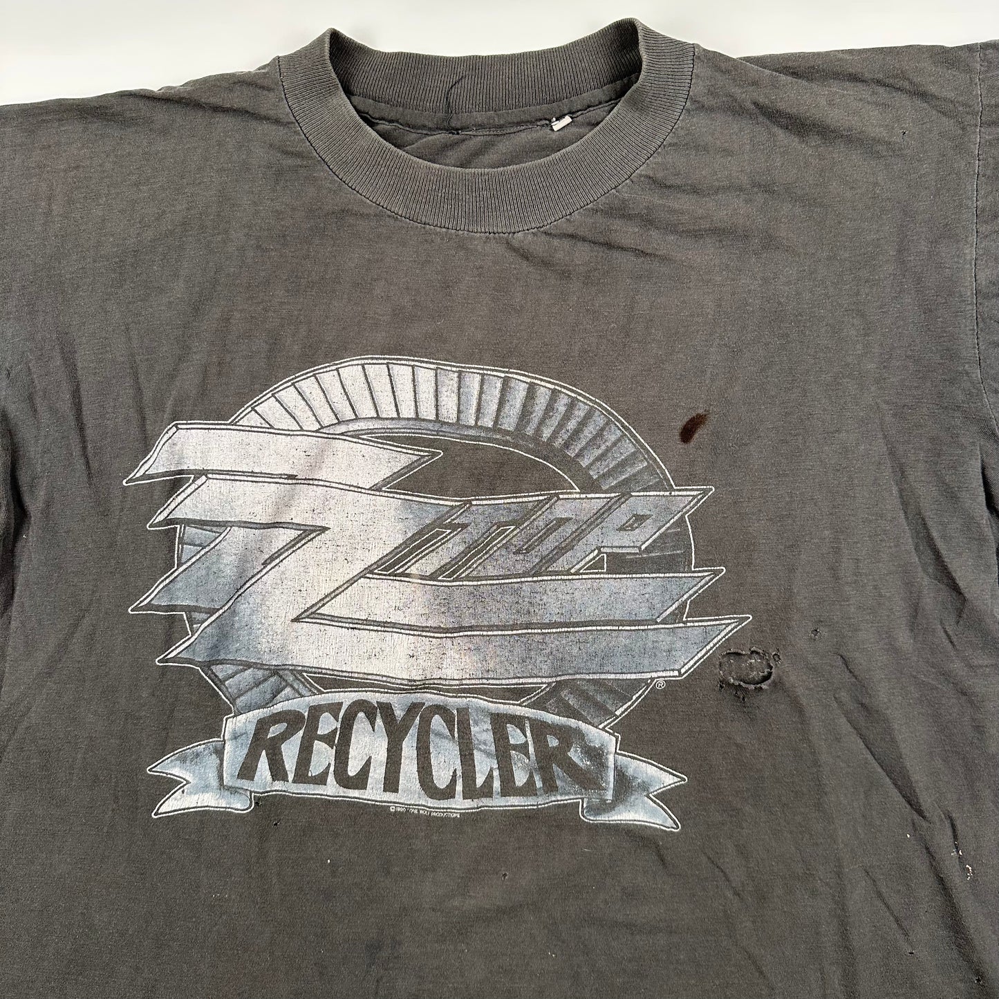 Vintage 1991 ZZ Top Shirt Large Recycler