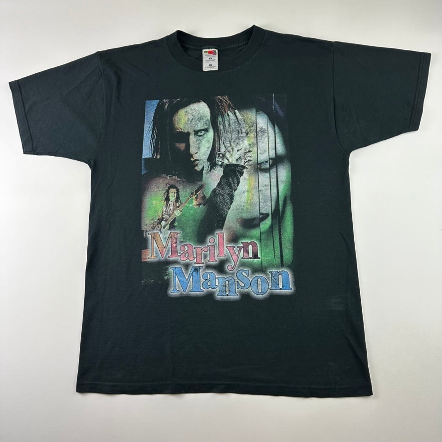 Vintage 90s Marilyn Manson Shirt Large Rap Tee