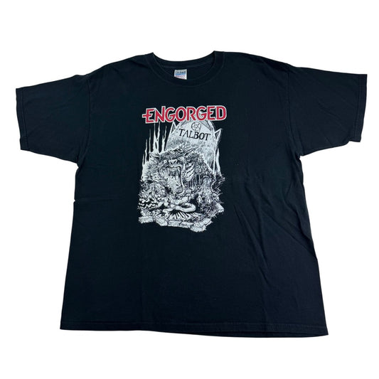 Vintage 2000s Engorged Shirt XL Werewolf Militia