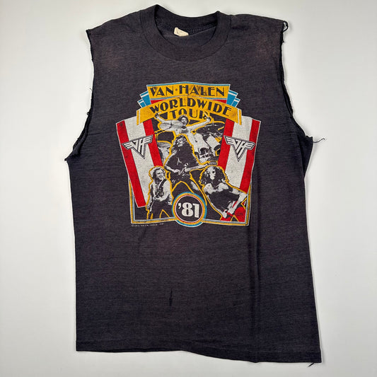 Vintage 1981 Van Halen Sleeveless Shirt