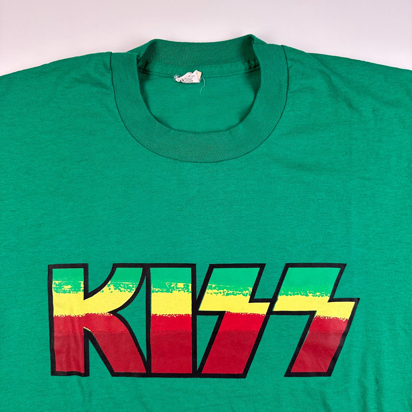 Vintage 80s Kiss Shirt Large