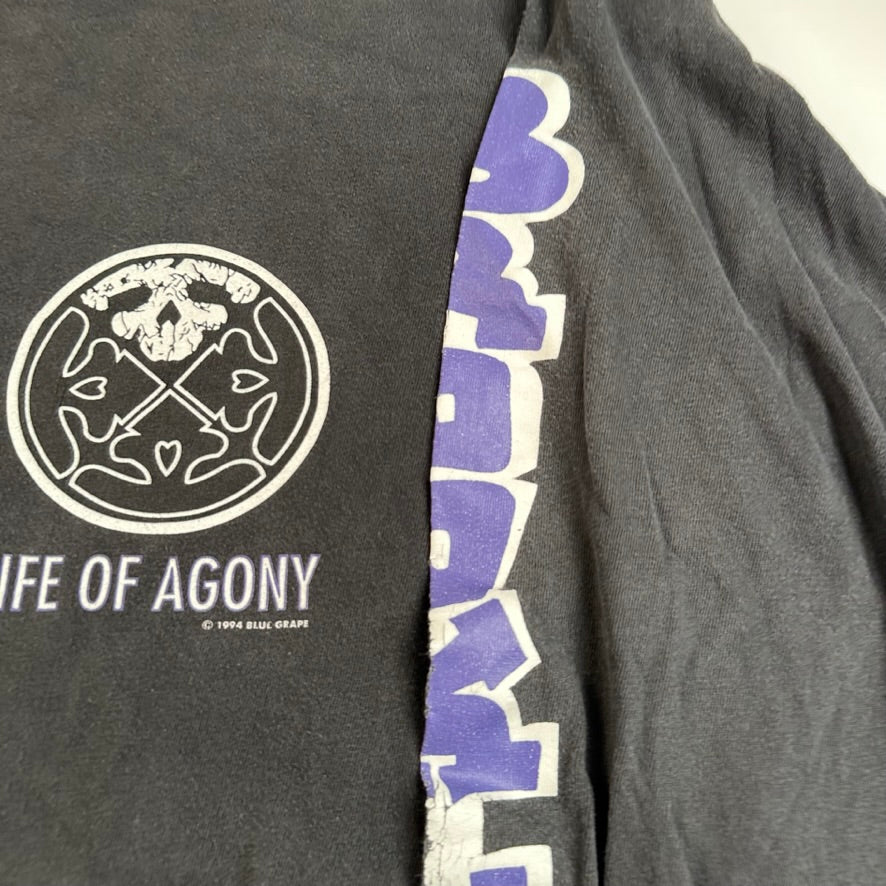 Vintage 1994 Life Of Agony Long Sleeve Shirt Large Respect