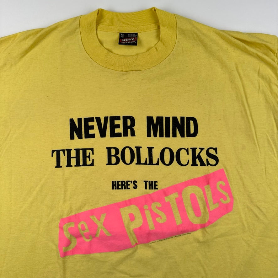 Vintage 90s Sex Pistols Shirt XL Never Mind The Bollocks