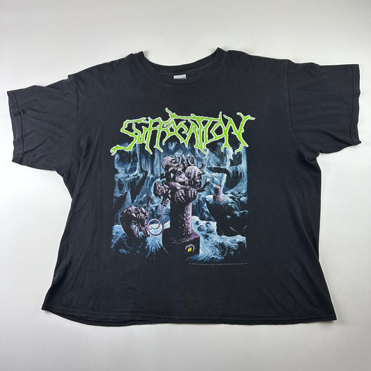 Vintage 2004 Suffocation Shirt XL Breeding The Spawn