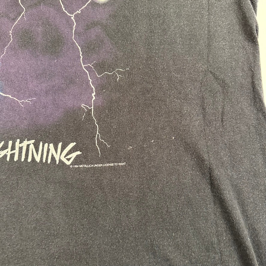 Vintage 1994 Metallica Shirt XL Ride The Lightning