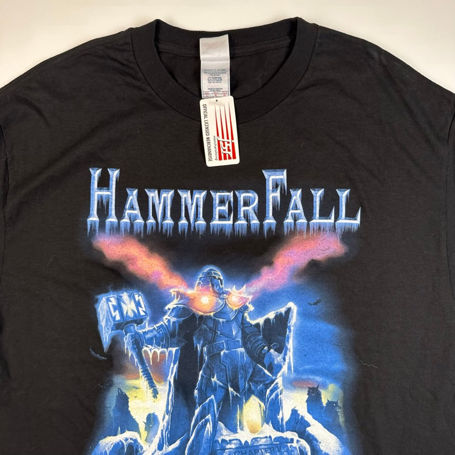 Vintage 2005 Hammerfall Shirt Large Deadstock Chapter V