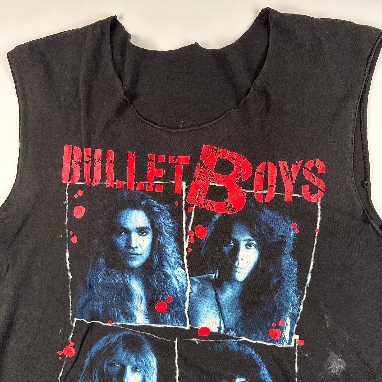 Vintage 1991 Bullet Boys Sleeveless Shirt Medium Freak Show