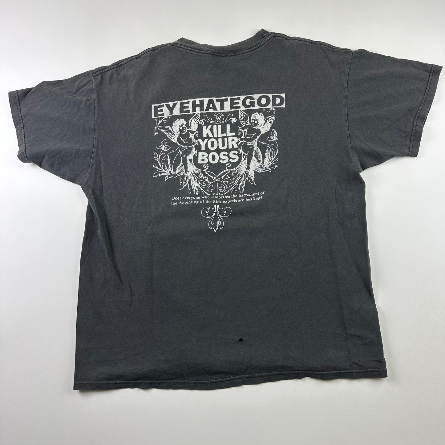 Vintage 90s Eyehategod Shirt Large Kill Your Boss