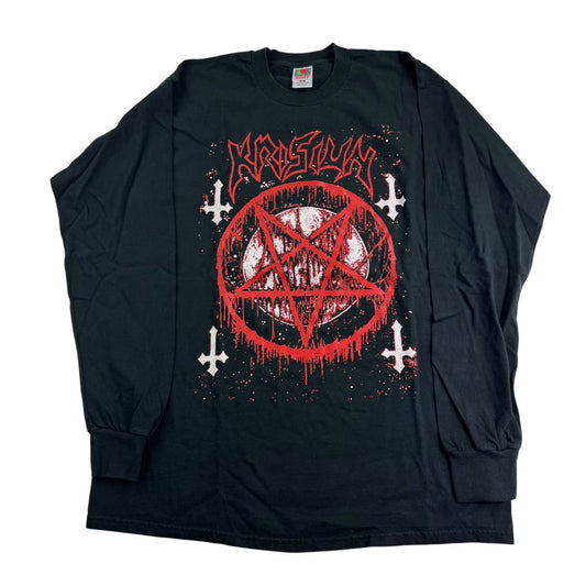 Vintage 1999 Krisiun Long Sleeve Shirt XL Diabolical