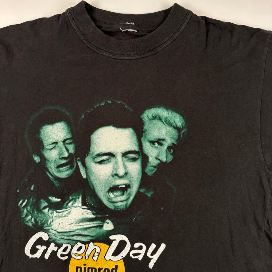 Vintage 1998 Green Day Shirt XL Nimrod European Tour