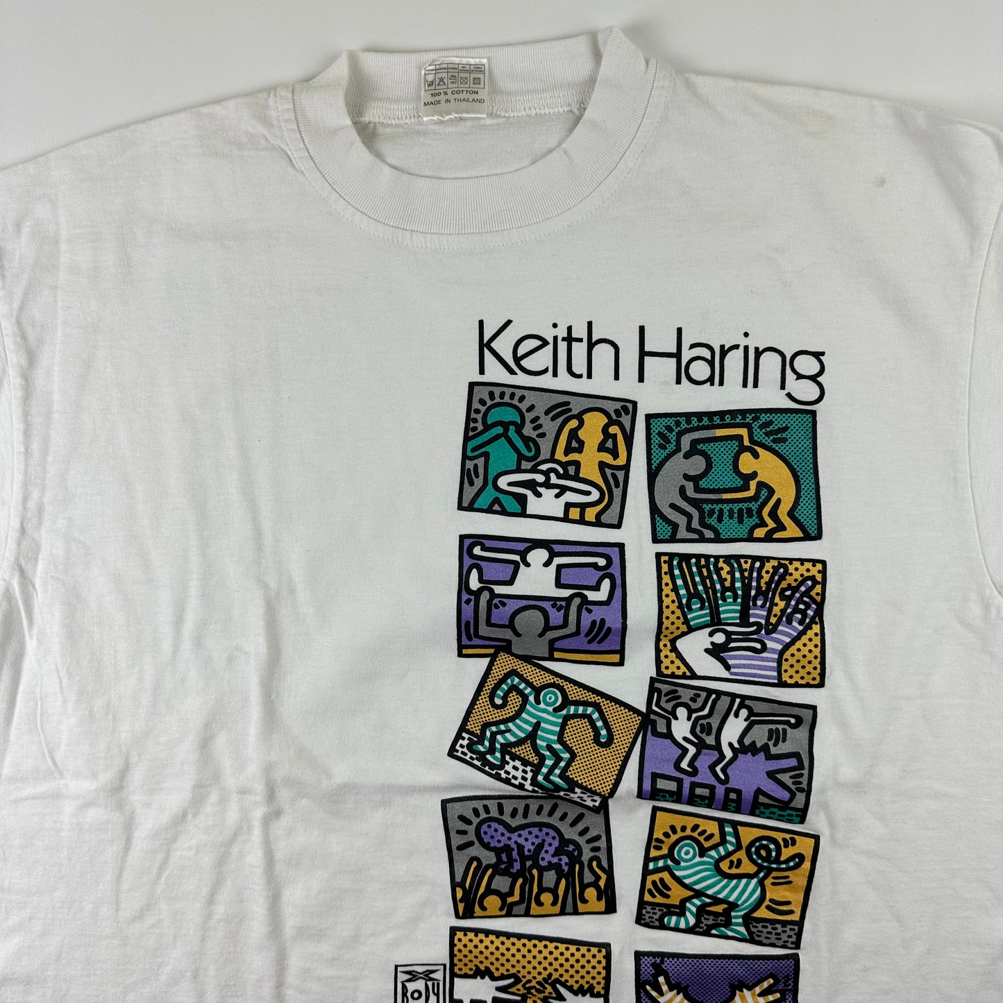 Vintage 90s Keith Haring Shirt Large