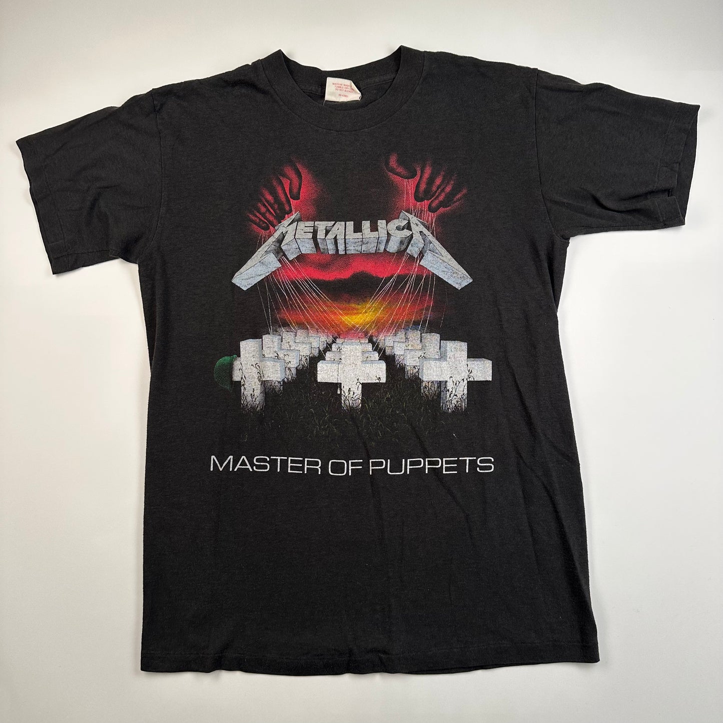 Vintage 1987 Metallica Shirt Large Master Of Puppets Tour