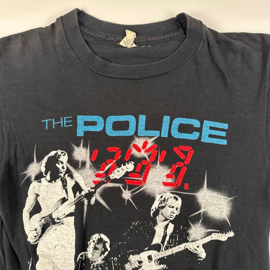 Vintage 1982 The Police Shirt Medium Ghost In The Machine