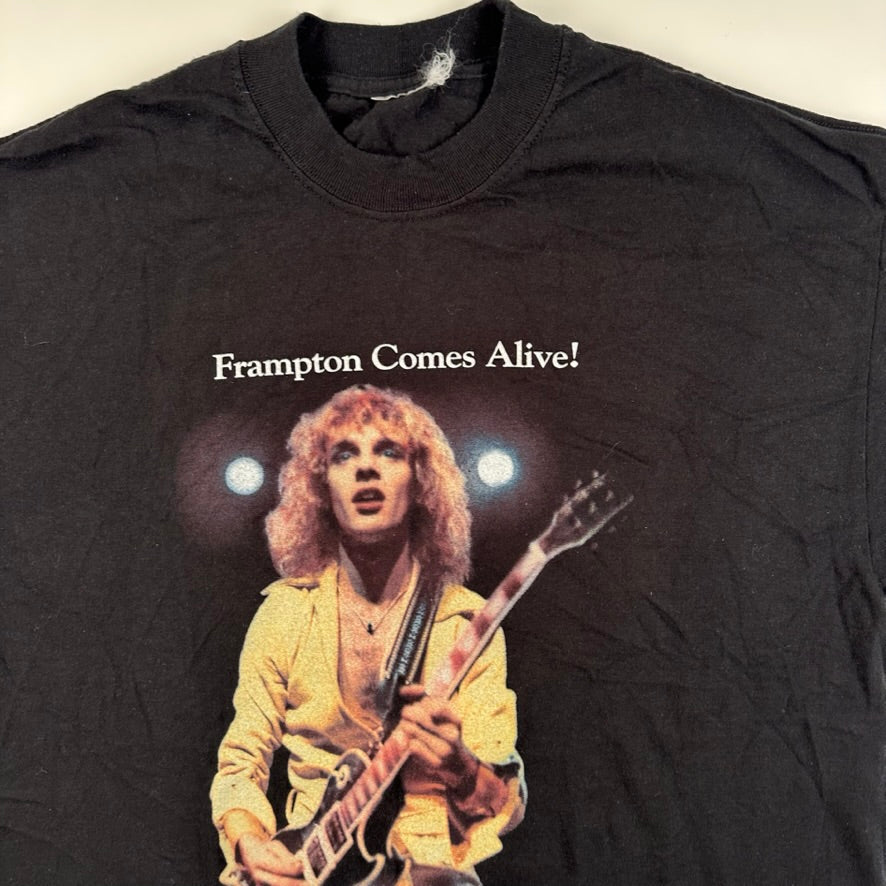 Vintage 90s Peter Frampton Shirt Large Comes Alive!